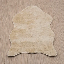 Ковер из Турции с длинным ворсом из искусственного меха Chic 1000A BEIGE_2000 шкура