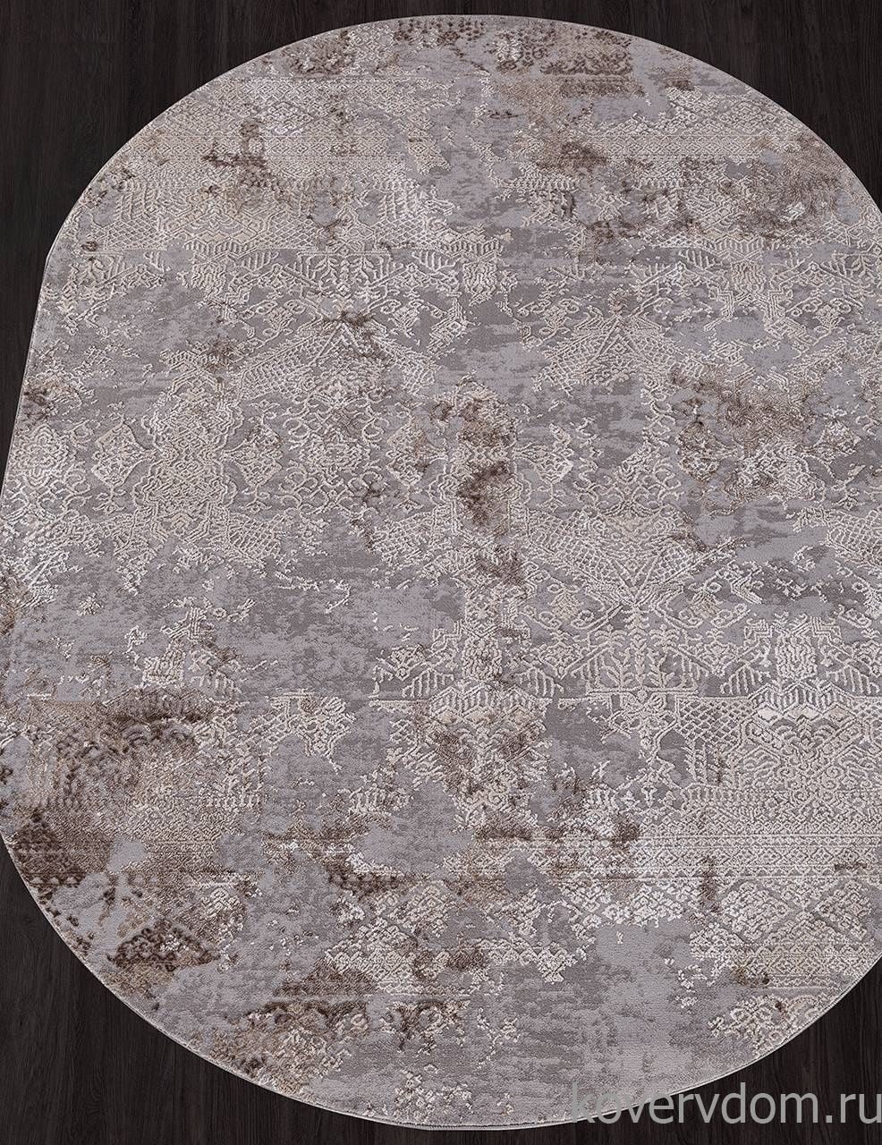Ковер ARMINA 03851C GREY / BROWN Овал Ковер ARMINA 03851C GREY / BROWN Овал