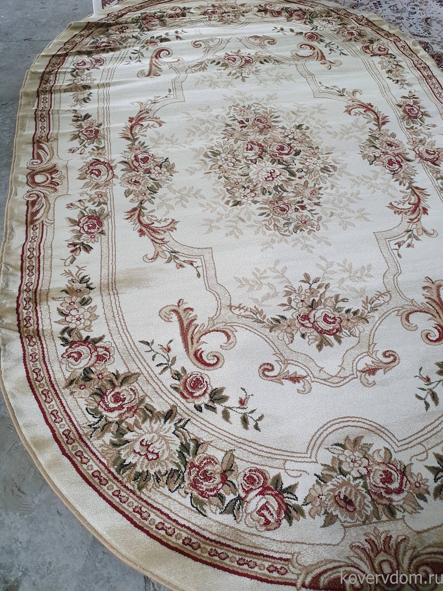 Ковер VALENCIA 4015 CREAM Овал Ковер VALENCIA 4015 CREAM Овал