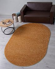 Однотонный ковер LANA-A T600 BEIGE 7 Овал