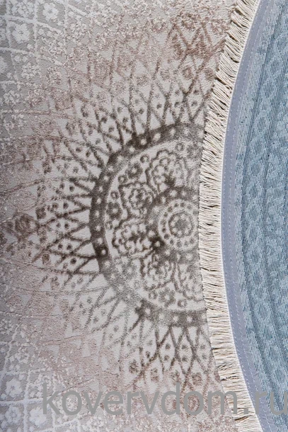 Ковер Palma 4890A D.Grey-D.Grey Круг Ковер Palma 4890A D.Grey-D.Grey Круг