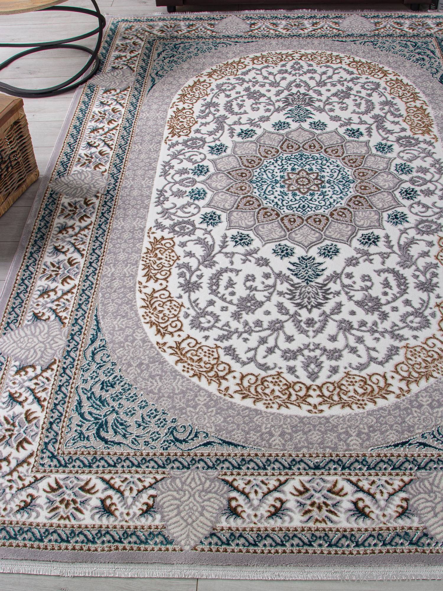 Ковер HALIF F638 GREEN-BLUE