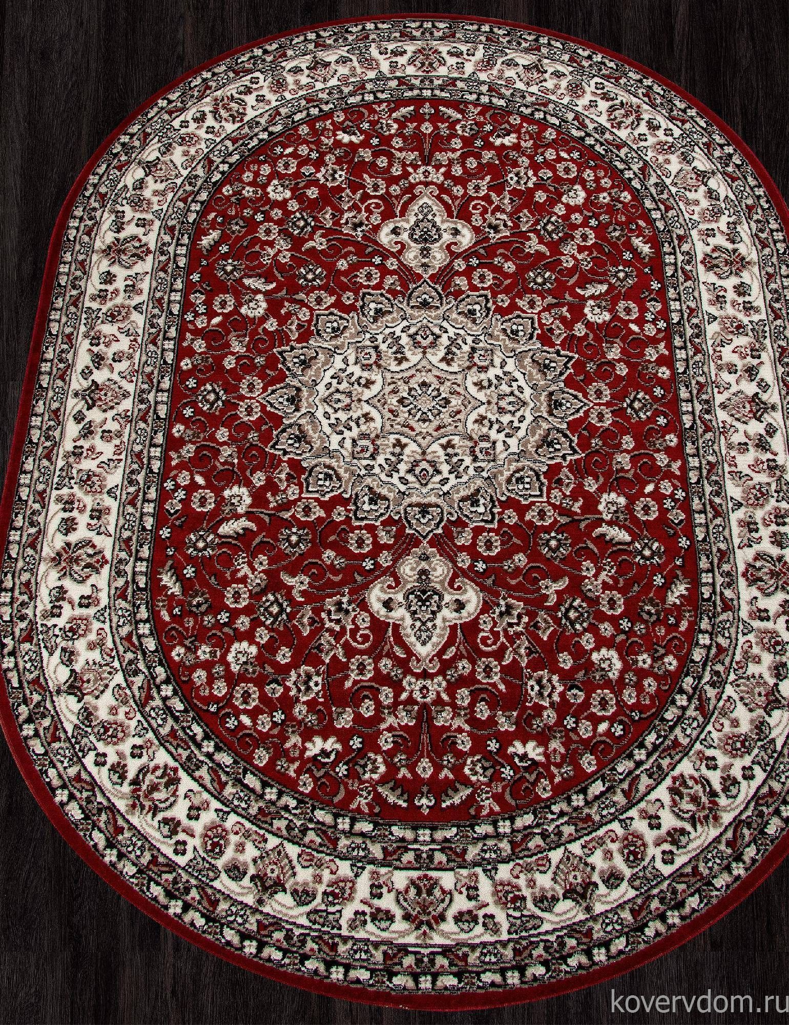 Ковер GAVANA D411 RED Овал Ковер GAVANA D411 RED Овал