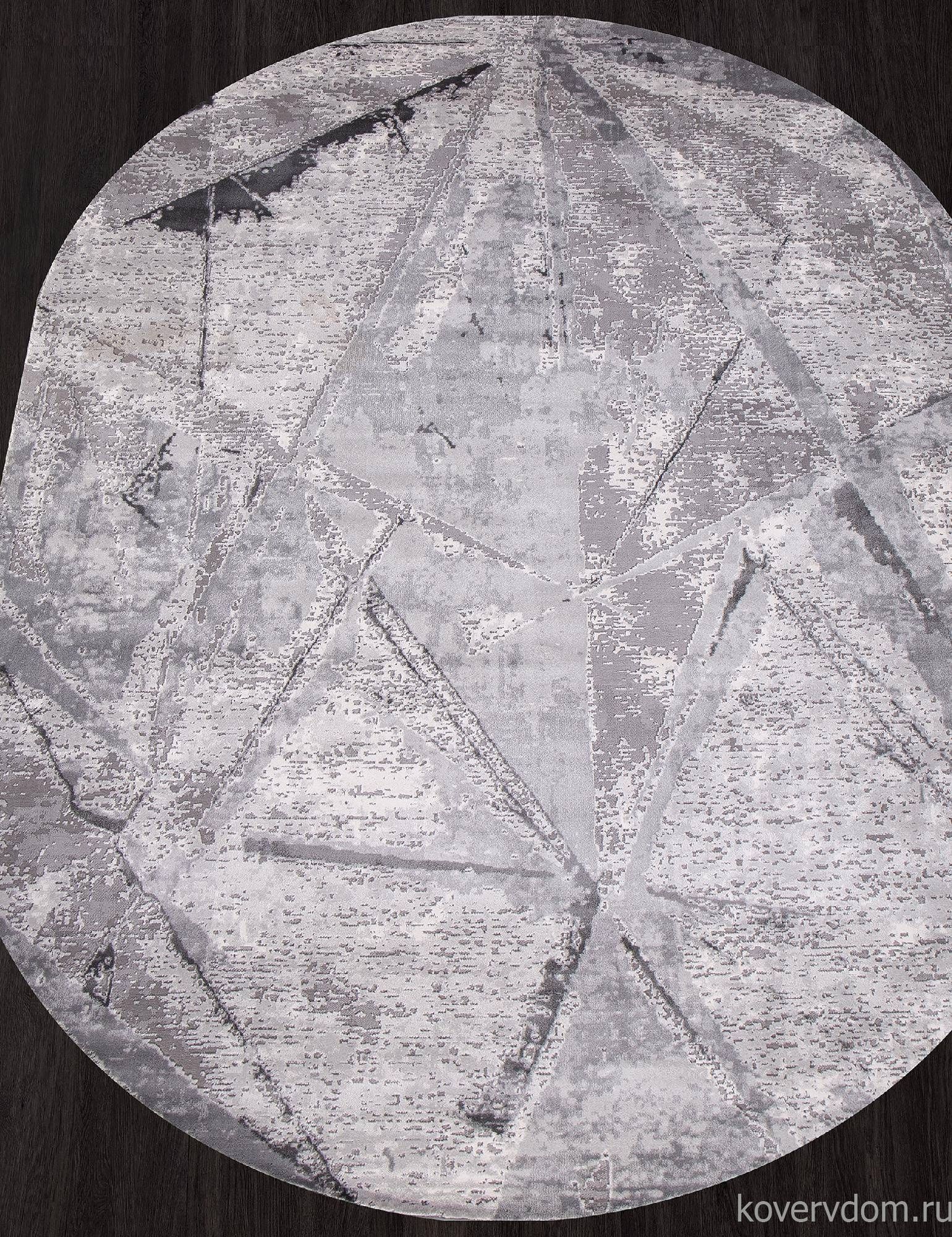 Ковер ARMINA 04022G GREY / GREY Овал Ковер ARMINA 04022G GREY / GREY Овал