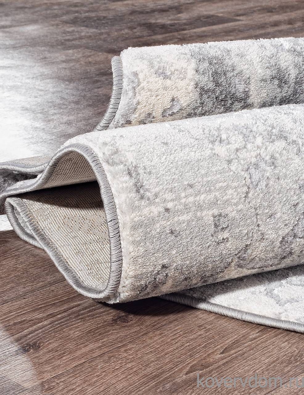 Ковер MARDAN 1253C COKEN D.GREY / K.GREY Овал