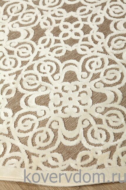 Рельефный ковер из вискозы GENOVA 38036 6565 90 ОВАЛ