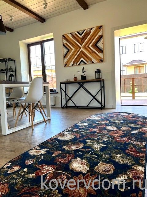 Ковер ЦВЕТЫ 40002-38 овальный Ковер ЦВЕТЫ 40002-38 овальный