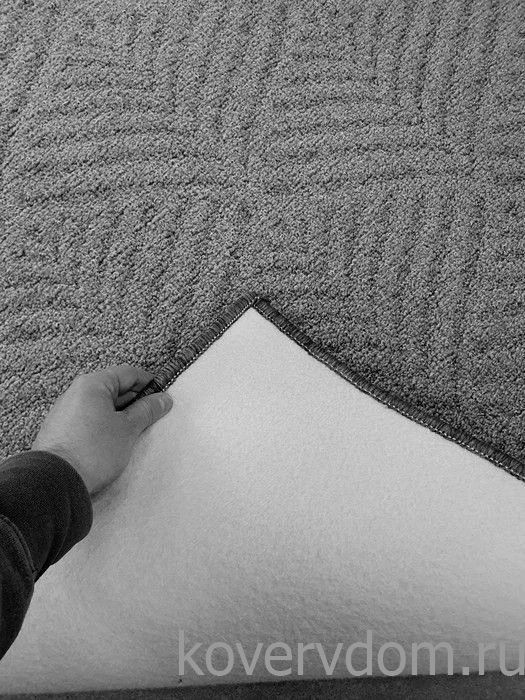 Однотонный ковер-палас TORONTO 915 серый