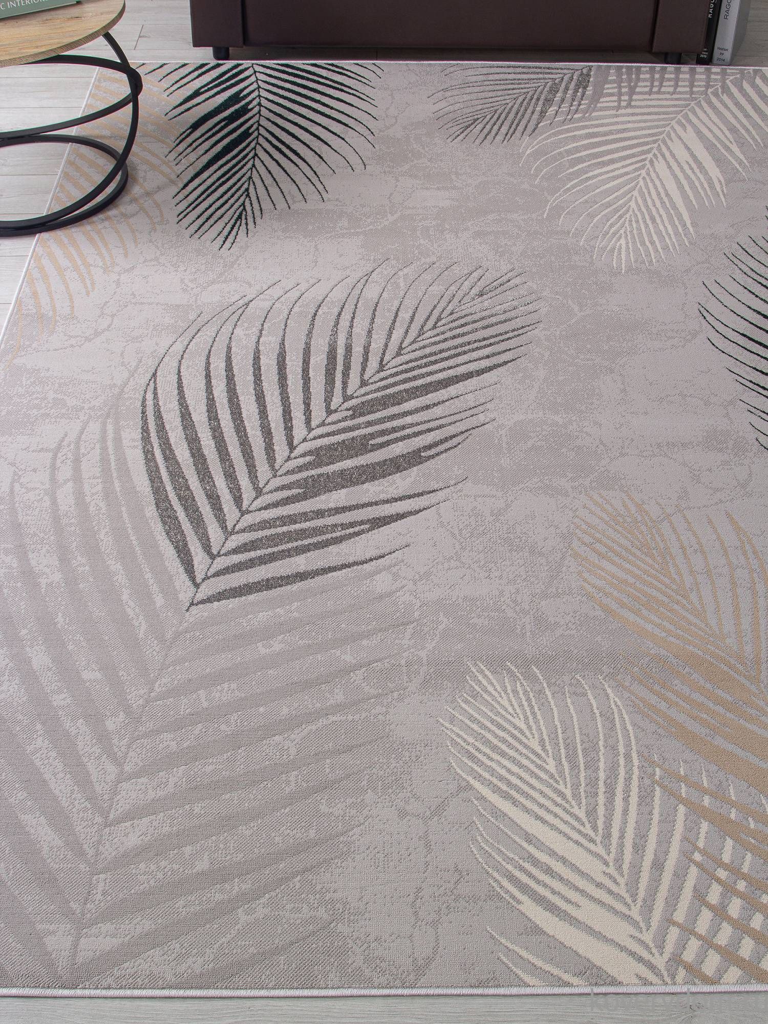 Ковер LIMAN F167 GRAY-D.GREEN Ковер LIMAN F167 GRAY-D.GREEN