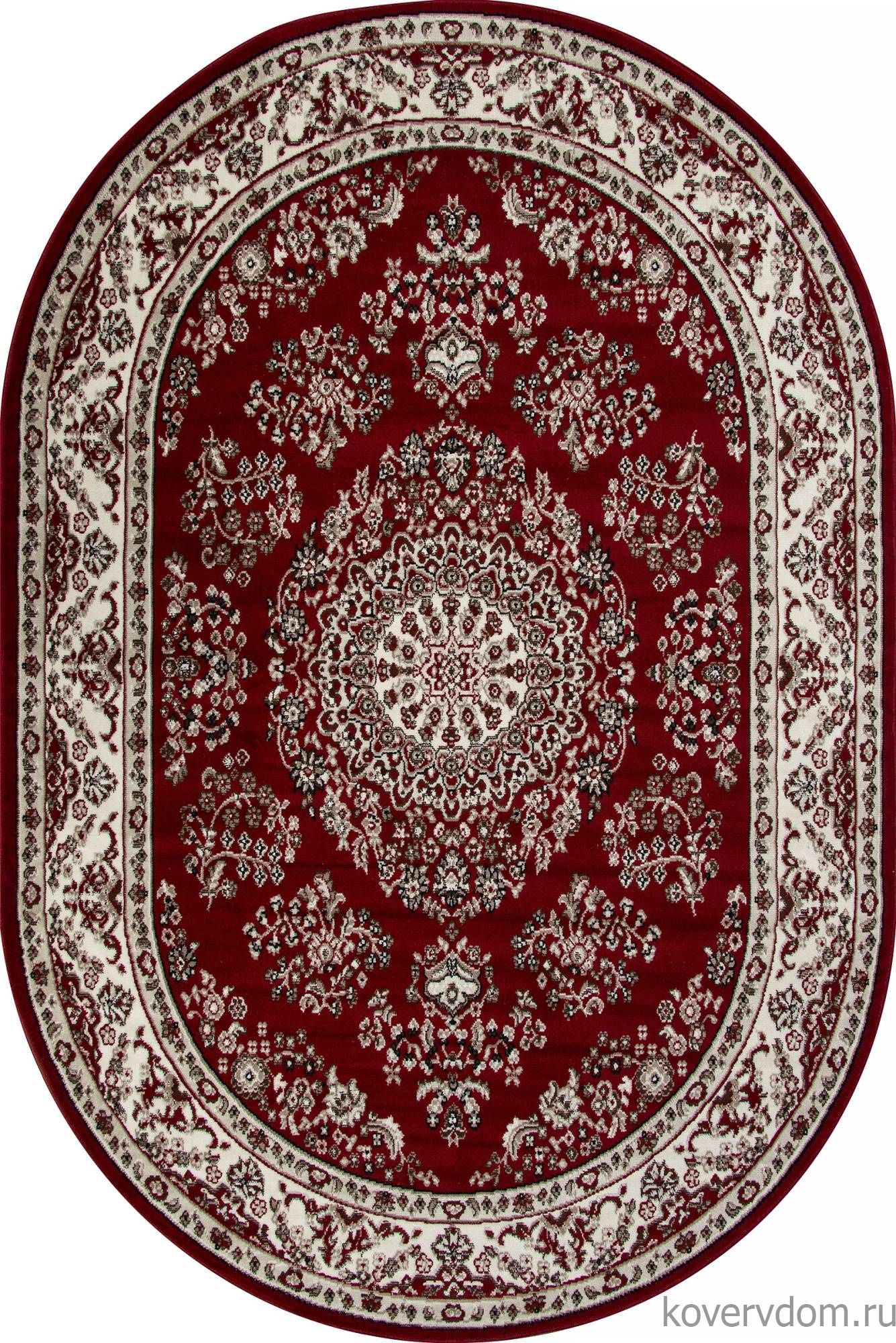 Ковер GAVANA-A D285 RED Овал Ковер GAVANA-A D285 RED Овал