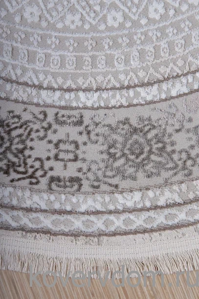 Ковер Palma 4890A D.Grey-D.Grey Круг Ковер Palma 4890A D.Grey-D.Grey Круг