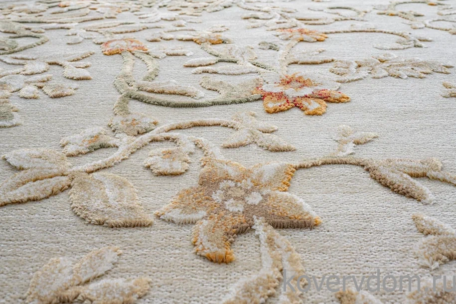 Рельефный ковер из вискозы GENOVA 38027 6262 60 КРУГ