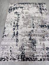 Круглый ковер PALERMO F282 DARK GRAY