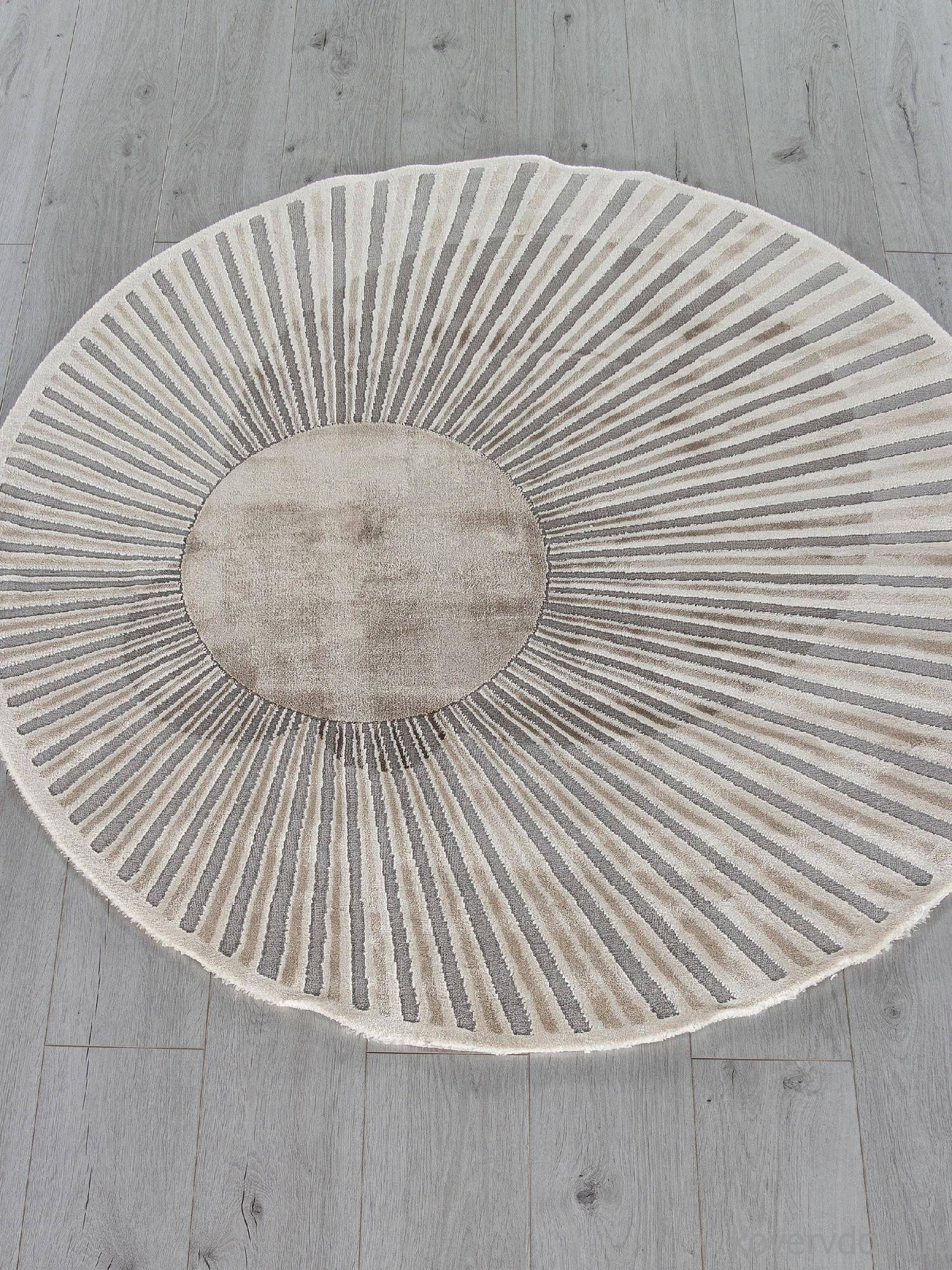 Ковер SAFIR 00837C GREY / BROWN Круг