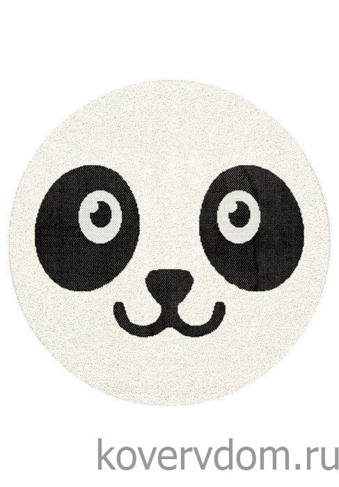 Ковер BALTA Richie Панда 15523 966 КРУГ