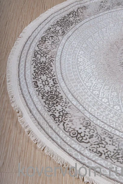 Ковер Palma 4890A D.Grey-D.Grey Круг Ковер Palma 4890A D.Grey-D.Grey Круг