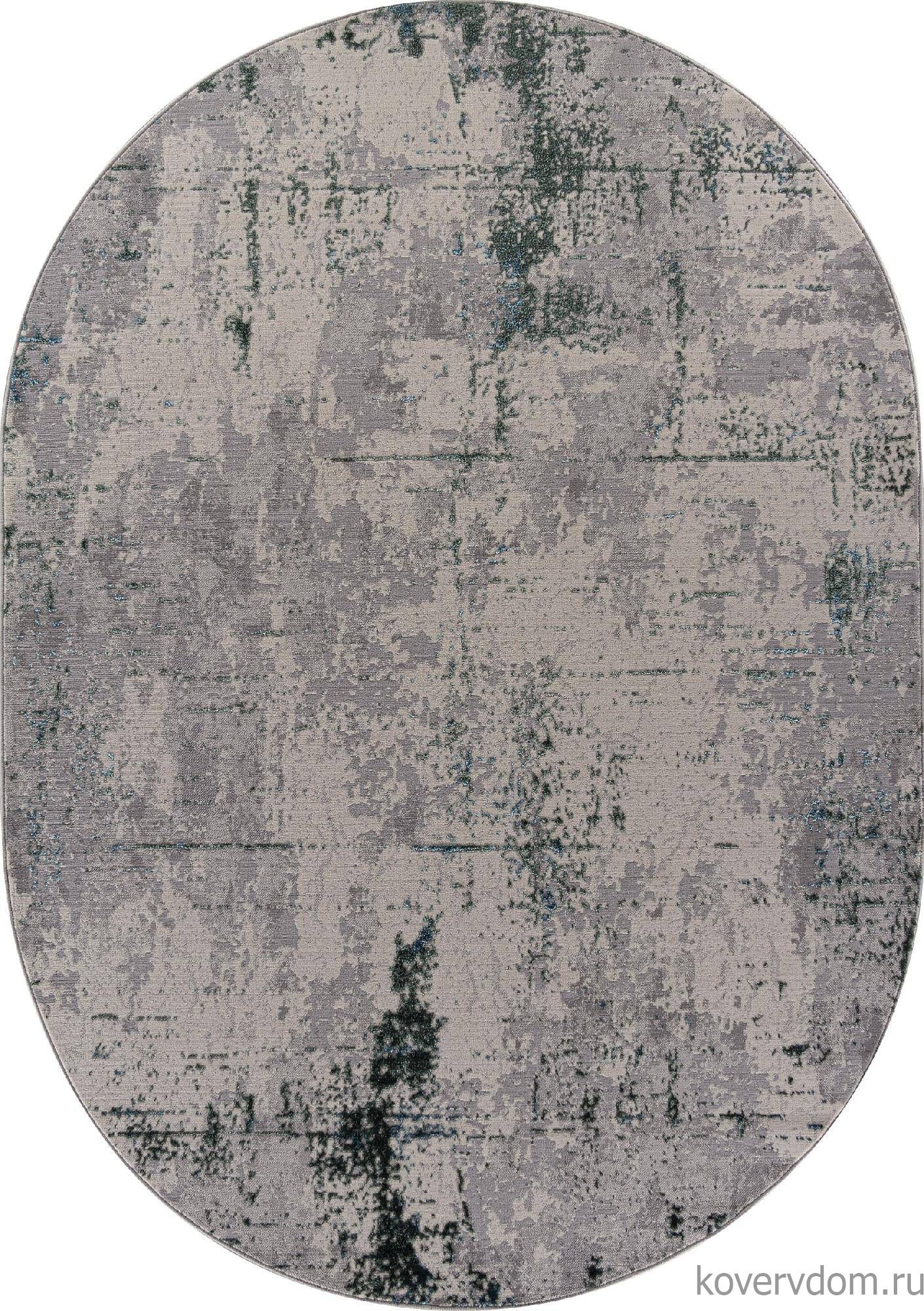 Ковер LIMAN-A F169 CREAM-D.GREEN Овал Ковер LIMAN-A F169 CREAM-D.GREEN Овал