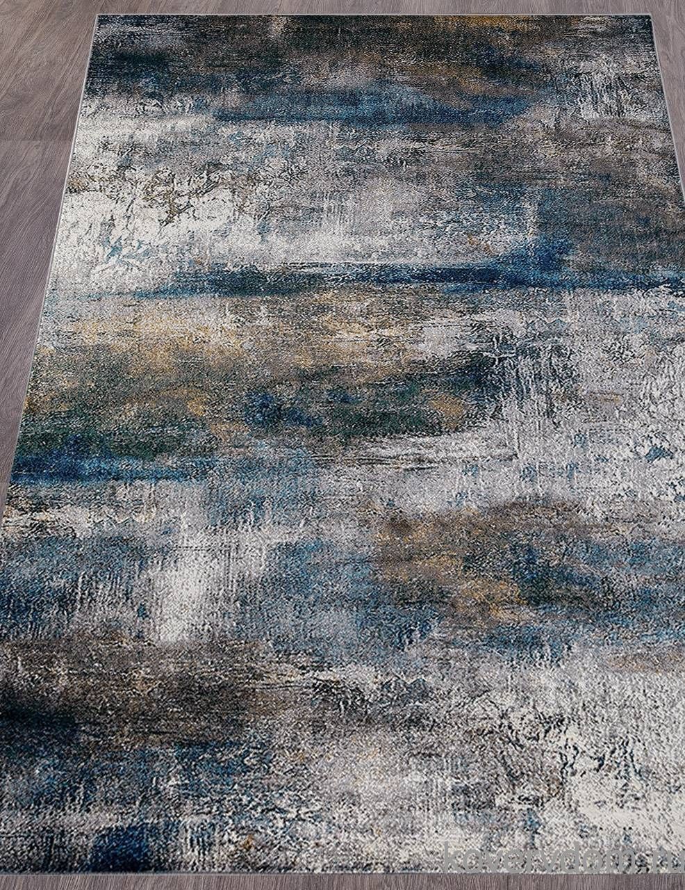 Ковер LONDON D821 GRAY-BLUE Ковер LONDON D821 GRAY-BLUE