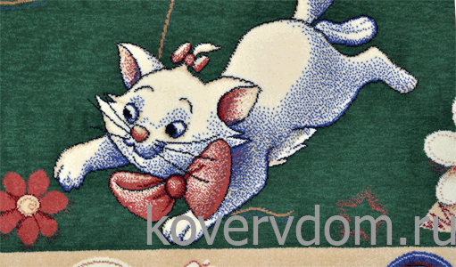 Ковер Котята на лужайке 07-40655