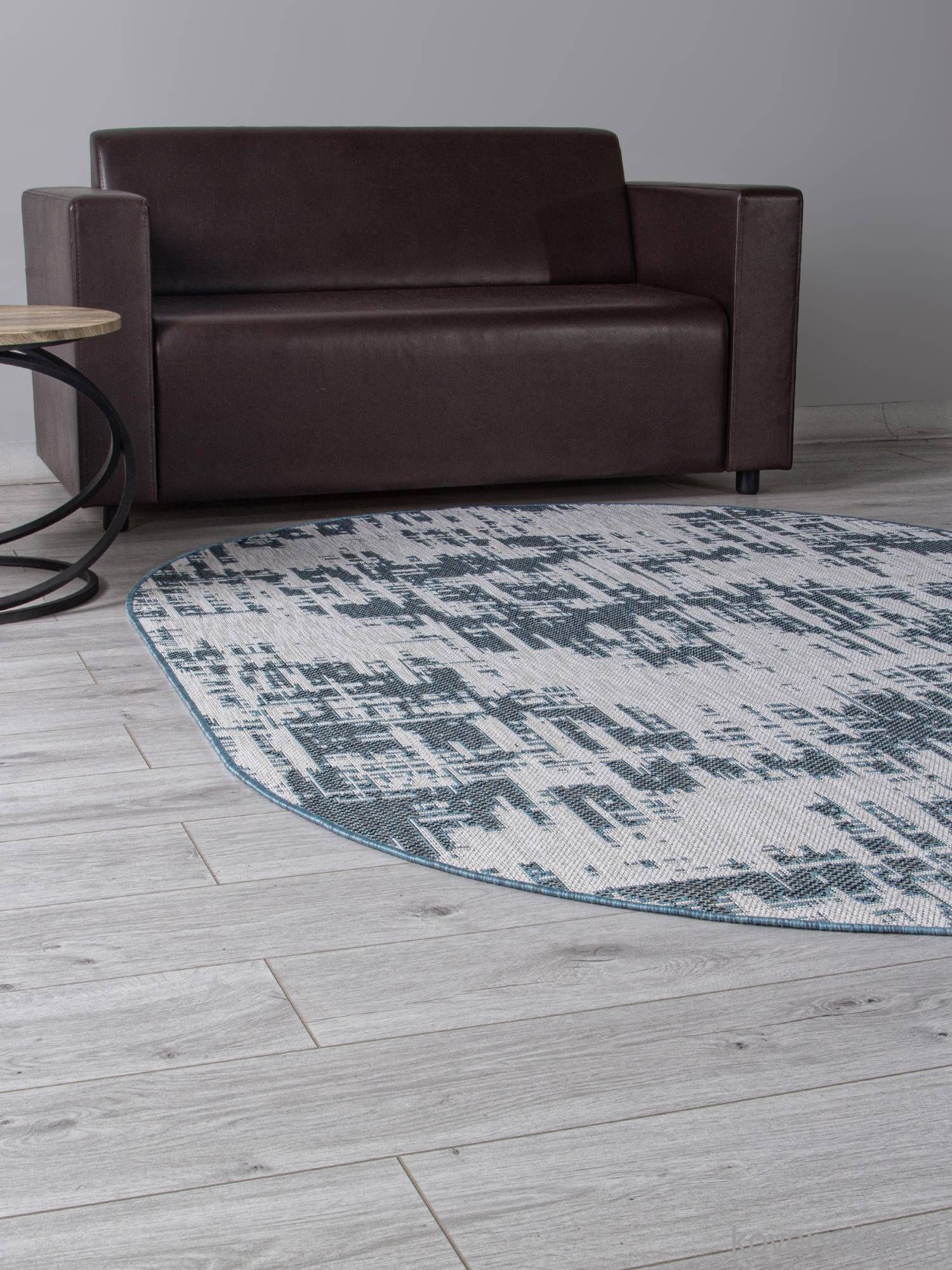 Ковер KAIR S144 BLUE Овал