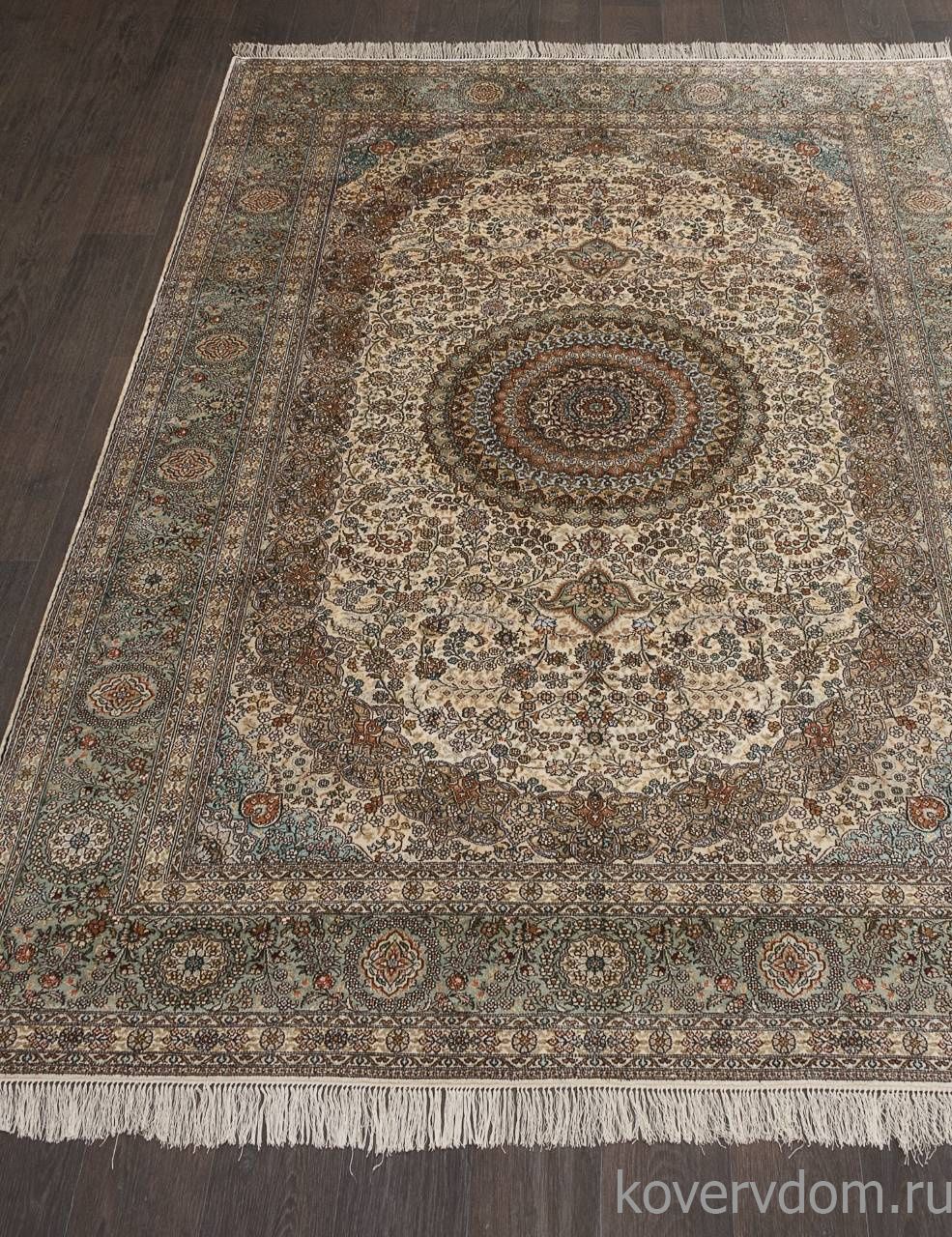 Ковер Tibet SILK & SILK S-02 CREAM / BLUE