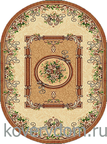 Ковер Агат 123-01 ОВАЛ  Ковер Агат 123-01 ОВАЛ