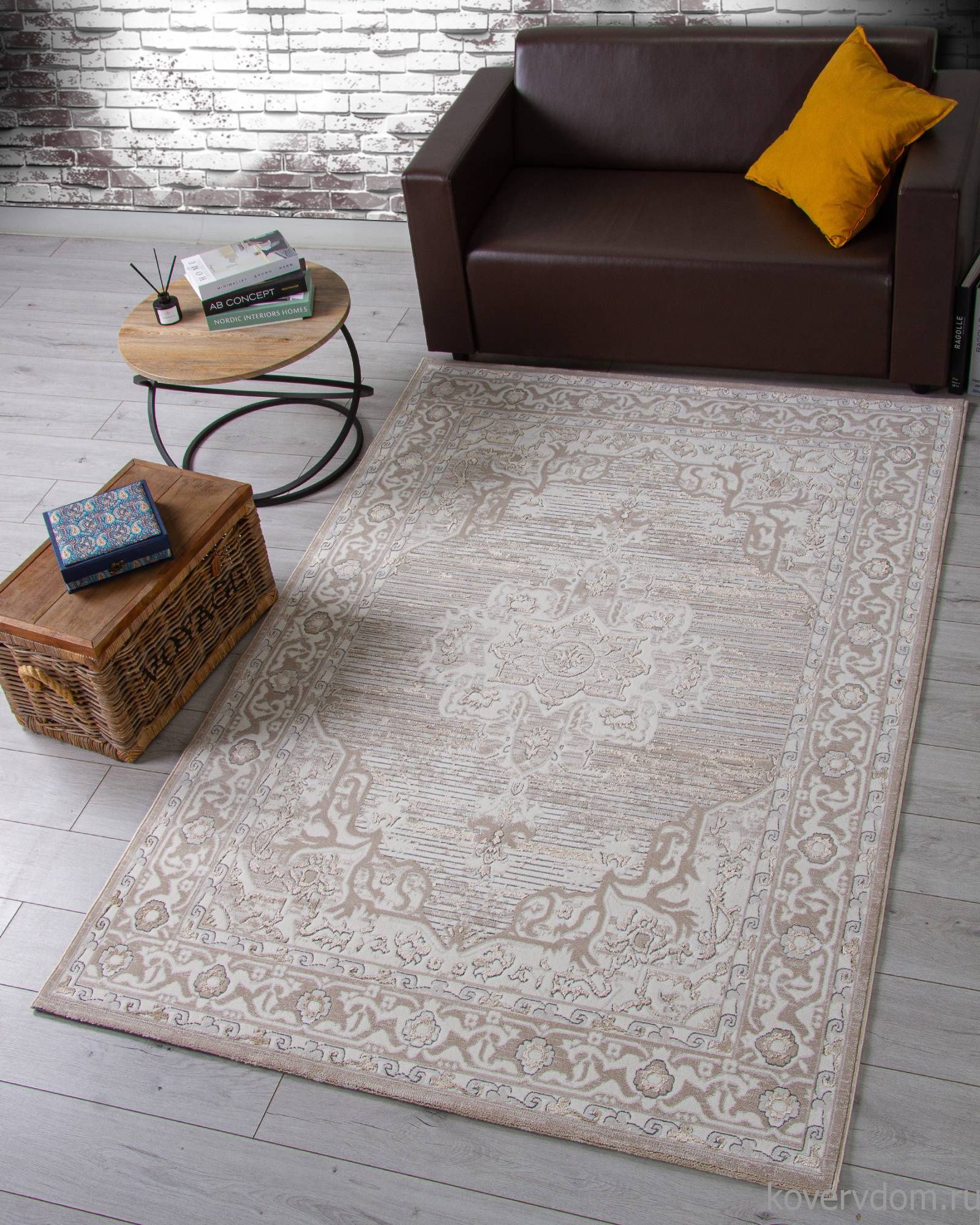 Ковер NOVA 04089A CREAM HB / LIGHT GRI HB