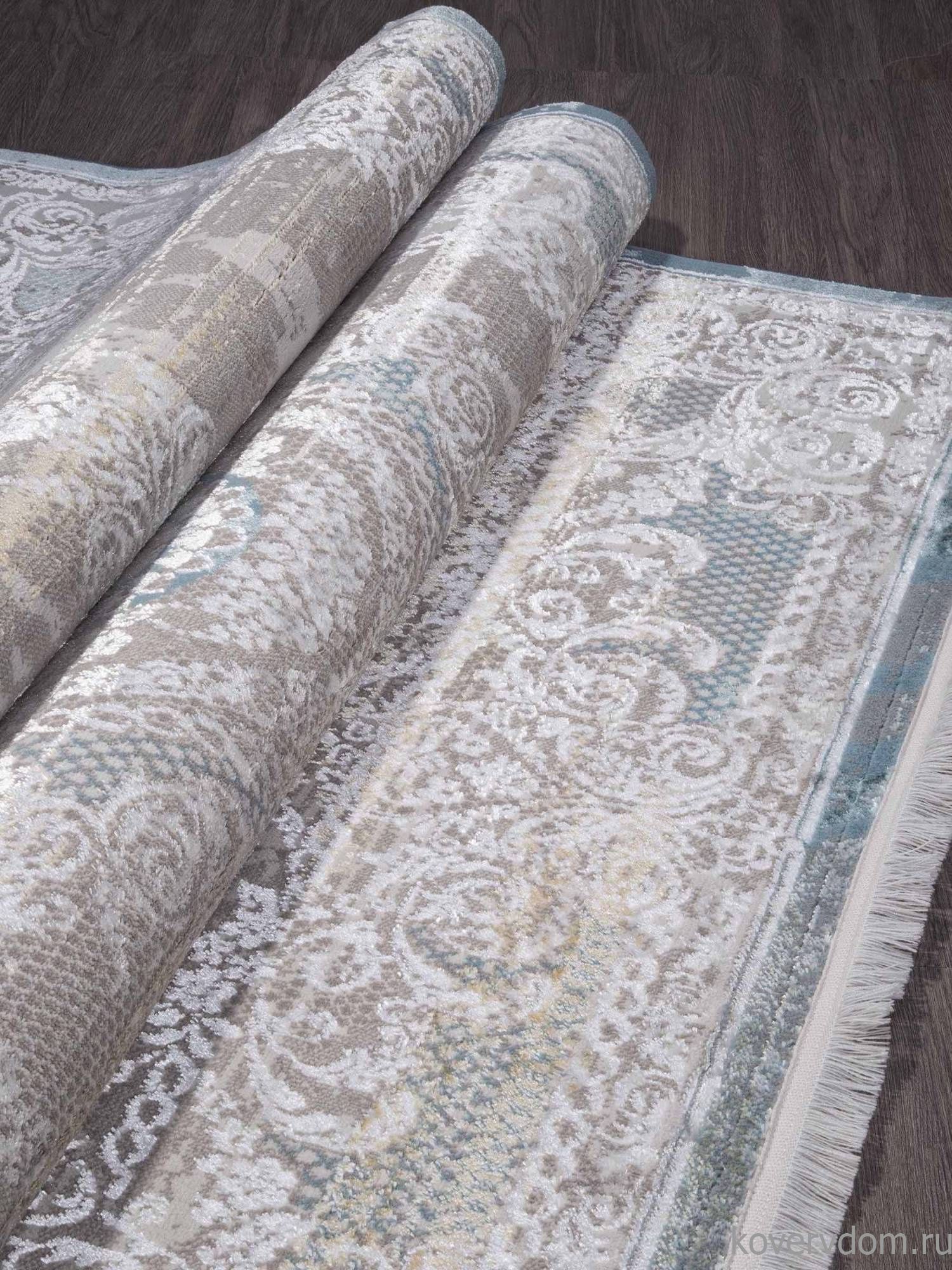 Ковер AJMAL LP 289 CREAM / TURQUOISE Ковер AJMAL LP 289 CREAM / TURQUOISE